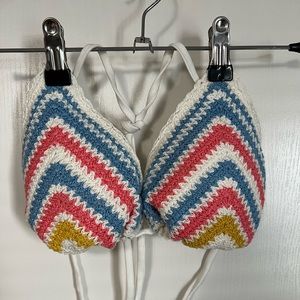 Billabong wrangler crochet bikini!!  Top and bottom